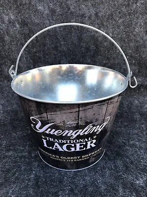 Yuengling Traditional Lager Beer Metal Ice Bucket With Handle US Oldest Brewery • $16.50