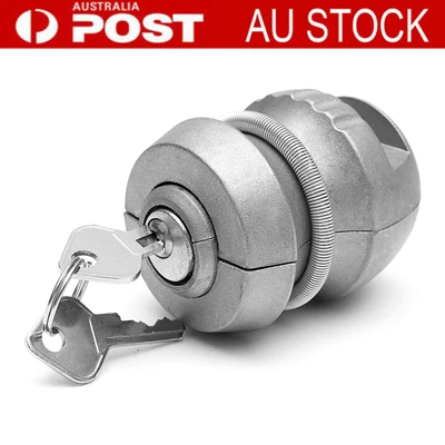 $26.99 • Buy Trailer Coupling Hitch Lock Tow Ball Bar Security Caravan Anti Theft Pin Tool AU