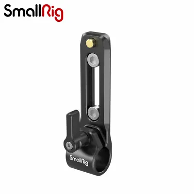 SmallRig Lightweight 15mm Rod Clamp (with NATO Rail) With 1/4 -20 Threaded Holes • £28.90