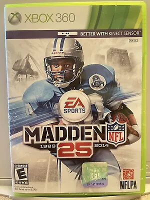 Madden NFL 25th Anniversary Edition~ (Microsoft Xbox 360 2013) Game And Case • $5