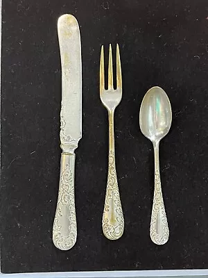 Vintage Silver (Extra Coin Plate): Knife Fork & Spoon • $1