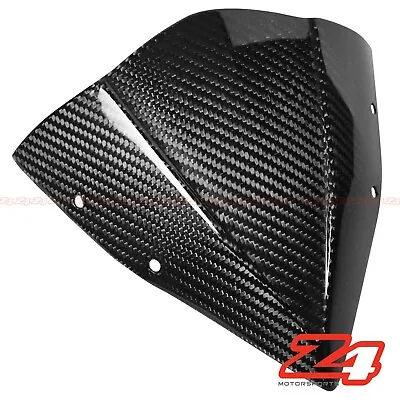 $99.95 • Buy 2011 2012 Z750R Carbon Fiber Front Nose Windshield Screen Cover Fairing Cowling