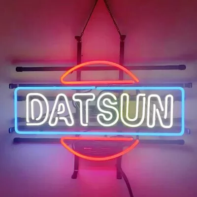 New Datsun Neon Sign 20 X16  Light Lamp Man Cave Artwork Handmade Vintage Decor • $134.89