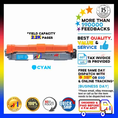 1x NoN-OEM  TN255 CYAN Toner For Brother MFC-9140CDN HL3150 • $15.30