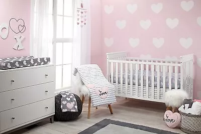 Little Love By NoJo 9 Piece Baby Crib Bedding Hugs And Kisses READ DETAILS 👓 • $70