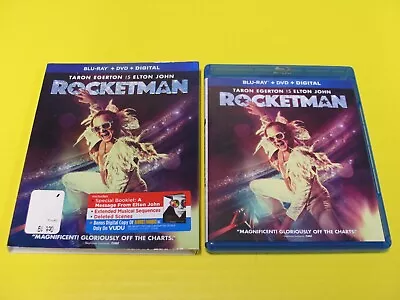 Rocketman [2019 Blu-Ray DVD] W/Slip Case Taron Egerton Is Elton John (Rock Pop • $7.95