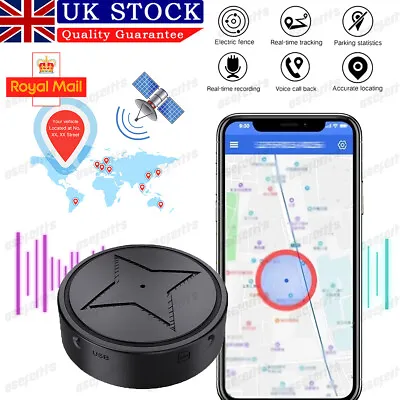 Real Time Car GPS Tracker GSM GPRS Tracking Locator Device For Motorcycle Bike • £18.79