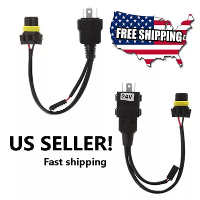 HID H4-3 HI/LO Bike Motorcycle Relay Bi Xenon Harness Bi-xenon Honda Yamaha Gsxr • $12.99