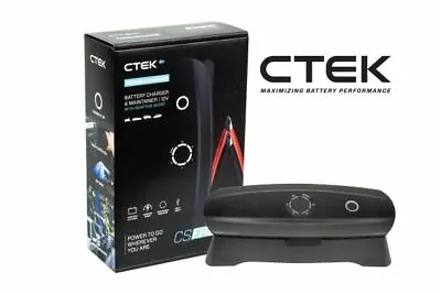Ctek Cs Free Portable 12v Battery Charger Lithium Or Lead Acid Up To 20a • $523.39