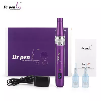 $21.99 • Buy Dr.Pen Ultima X5 Wireless Electric Derma Stamp Roller Microneedling Skin Care 