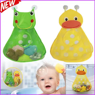 £3.92 • Buy Baby Bath Toy Tidy Shower Bathroom Organiser Suction Cup Bag Storage Net