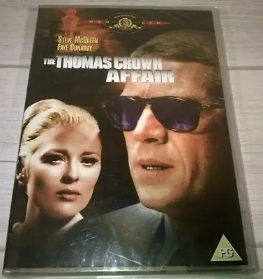 The Thomas Crown Affair Steve Mcqueen Faye Dunaway Original Mgm Dvd • £4.99