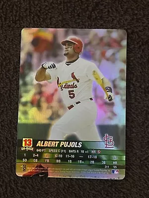 2005 MLB Showdown Albert Pujols #311 Foil Baseball Card Cardinals • $12