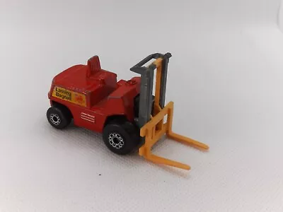 Vintage Matchbox Superfast No. 15 Fork Lift Truck Red Die Cast C171 • $4.29