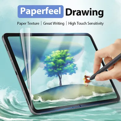 Paperfeel Screen Protector For Samsung TAB S9 FE S8 Ultra S9 PlusProtective Film • $22.01