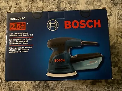 NEW BOSCH 5in VARIABLE SPEED Random Orbit Sander • $88