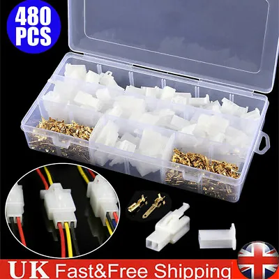 £7.95 • Buy 480X 2-6 Pin Way 2.8mm Electrical Plug Multi Connector Housing For Car Motorbike