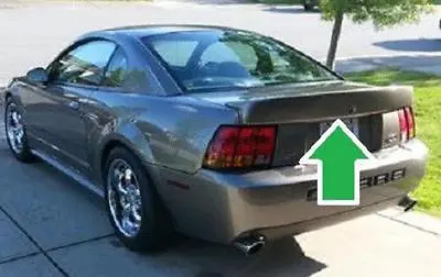 COBRA-03-Style-Rear-Spoiler-1999-2004 Mustang With Opening For Key Hole • $159.88