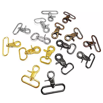 Bag Clasps Lobster Swivel Trigger Clips Snap Hook 20 25 30 40 Mm • £3.39