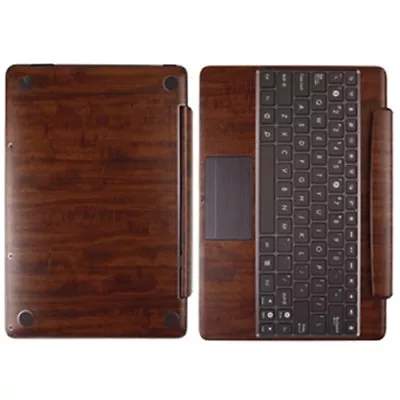 Skinomi Skin Dark Wood Cover For Asus EEE Pad Transformer Prime TF201 Keyboard • $19.98