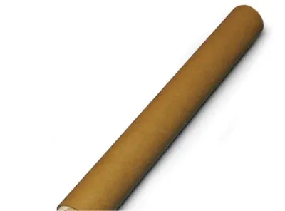 SHIPPING TUBES (4) 1 1/2  X 26  Inches Brown Thick Tube (Lot Of 4) With Plugs • $14.95