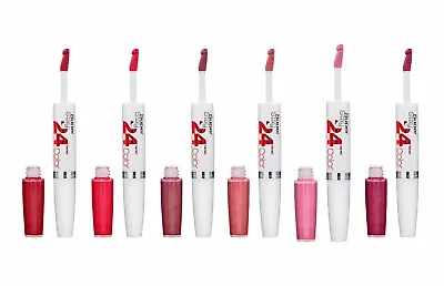 Maybelline Superstay 24 Hour 2 Step Lip Color Lipstick Stain Made In USA • $14.98