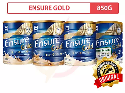 10 Cans X ENSUREGOLD WHEAT FLAVOR (850G) Complete Nutrition Milk Powder • $543.90