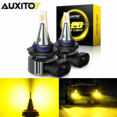 9006 LED Bulbs 3000K Golden Yellow Super Bright Fog Lights DRL Light High Power • $23.99