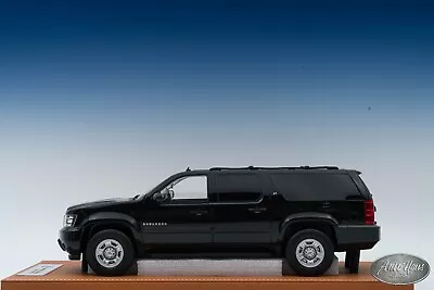 1/18 VehicleArt 2008 Chevrolet Chevy Suburban Black SUV 🤝ALSO OPEN FOR TRADE🤝 • $345