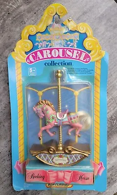 Rare Vintage Matchbox Carousel Toy Rocking Horse Damasque 1990 • $150