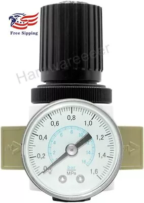 3/8  NPT Heavy Duty Air Pressure Regulator For Compressed Air System MINI • $28.02