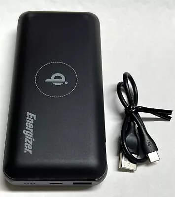 Energizer Ultimate Lithium 20000mAh Qi Wireless Portable Charger USB-C IN/OUT • $15.88