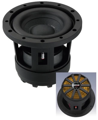 £139.66 • Buy Carpower Raptor-6 18cm 6.5  100 Watt 4ω 070012 High-Tech Compact Subwoofer