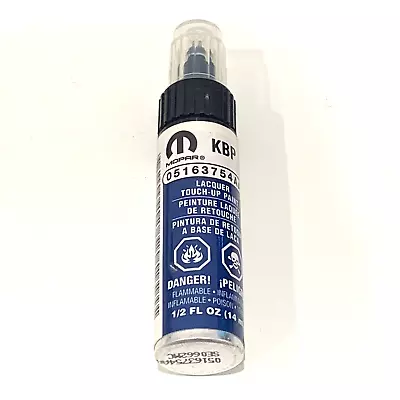 Jeep Dodge Chrysler Pbp Azzurro Blue Touch Up Paint Pen & Brush & Clear Coat Oem • $15