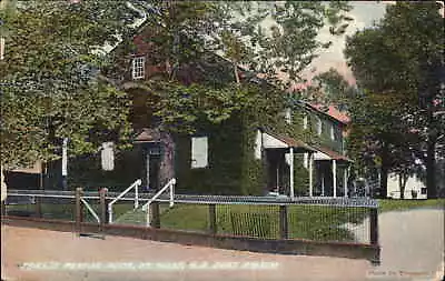 Mount Holly New Jersey NJ Friends Meeting House C1910 Vintage Postcard • $8.90