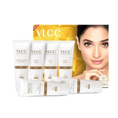 VLCC Gold Facial Kit For Luminous & Radiant Complexion - 60 G • $19.31