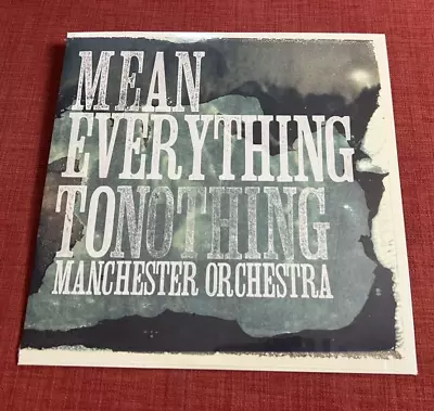 MANCHESTER ORCHESTRA - Mean Everything To Nothing / New Blue Swirl Vinyl LP 2024 • $45