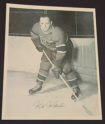 1945-1954 - QUAKER OATS - MIKE McMAHON - MONTREAL CANADIENS -  STILL  PHOTO • $110.11