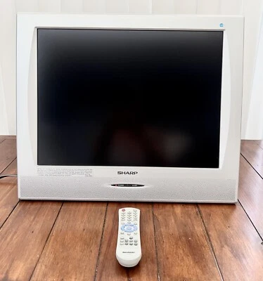 $147.99 • Buy Sharp 20  Flat Screen Color TV LC-20SH3U LCD Crystal 480p W/Remote Retro Gaming