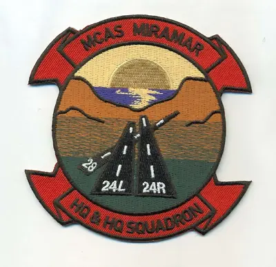 4  Usmc Mcas Miramar Hq & Hq Squadron Marine Air Station Embroidered Patch • $34.99