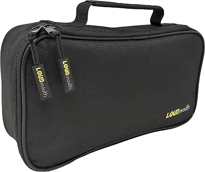 Loudmouth Wide Mouth Microphone Case | Large Padded Mic Pouch Bag | 12 X 6.25 X • $23.89