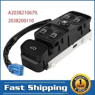 Master Window Control Switch For Mercedes W203 C-CLASS C320 C230 C240 C280 C350 • $23.53