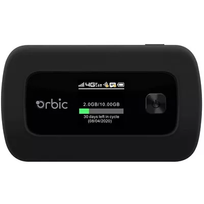 🔥Orbic Speed RC400L (Verizon) 4G LTE Mobile Broadband WiFi Hotspot Modem Black • $17.98