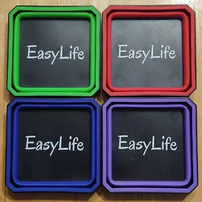 4.5in 4 Pack Collapsible Magnetic Trays With Telescoping Magnetic Pick-Up Tool • $20