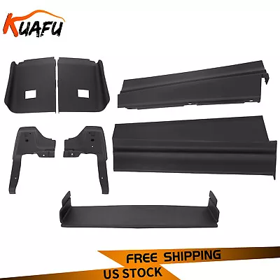 KUAFU Rear Painted Black Bumper Fillers Set 1979-1985 For Cadillac Eldorado • $24.97