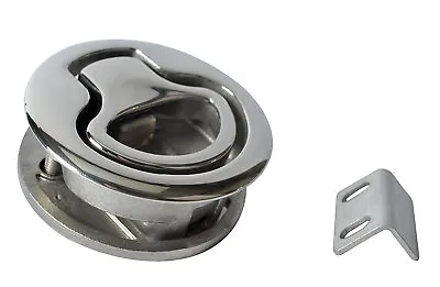 Stainless Steel Flush Pull Locker Hatch Latch Lift Handle Marine Boat Hardware • $15.10