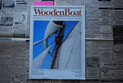 WoodenBoat Magazine  Build A Ship's Wheel  Jul / Aug 1992 No. 107 M-084 • $16.32