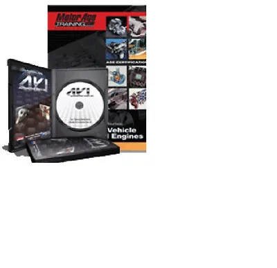 MotorAge A9 ASE Light Vehicle Diesel Engines ASE Test Prep Manual Book + DVD  • $128.20