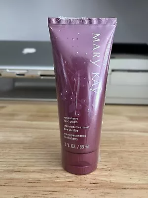 Mary Kay Vanilla Berry Hand Cream 3 Fl Oz New Sealed • $11.99