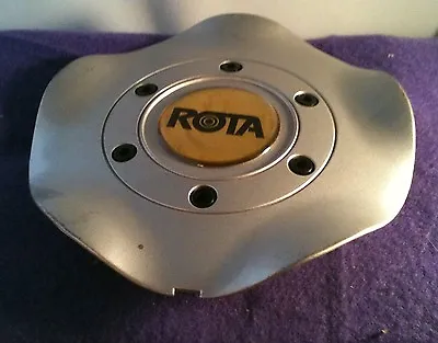 ROTA SILVER Custom Wheel Center Cap Caps (1) PN# AC-68 * • $35